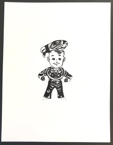 Tlingitized Sailor Boy Print