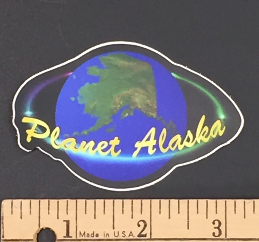 Planet Alaska Sticker